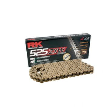 RK GB525ZXW/110 otvoreni pogonski lanac sa zakovicom zlatno/zlatna