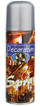 Dekorativna boja u spreju za cvjetne posude, srebrna, 250 ml