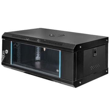BE Rack ormar 19" 4U 240x600x350 Zidni Crni N