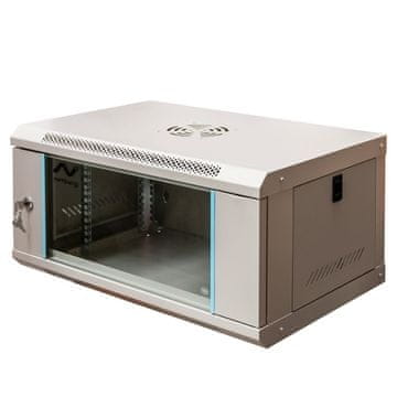 BE Rack ormar 19" 6U 300x600x400 Zidni sivi N