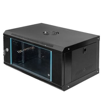 BE Rack ormar 19" 6U 300x600x400 Zidni Crni N