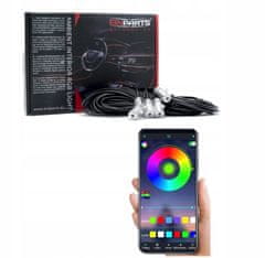 EINPARTS LED svjetlovod RGB 6M aplikacija ambijentalno svjetlo