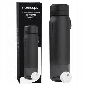 Wessper Tritan boca s filterom WES273-1000-BK crna 1000ml