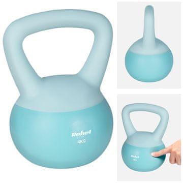 Rebel Rebutasta mekana girja 4 kg, pvc, tiha i sigurna za fitness