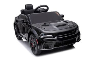 Licencirani automobil na baterije Dodge Charger Hellcat crni