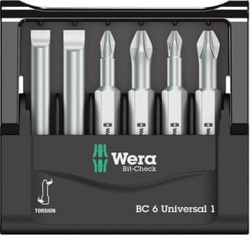 Wera Komplet bitova Bit-Check 6 Universal 1 Wera