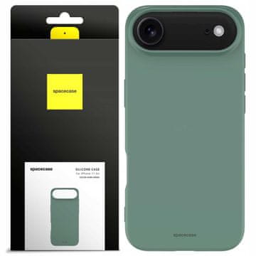 Silikonska maska Spacecase 3.0 za iPhone 17 Air tamnozelena