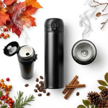 Termos putna šalica od čelika 450 ml ZA kavu, čaj, vodu