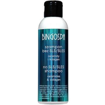 Šampon bez SLES/SLS s ceramidima i kolagenom 150 ml BINGOSPA