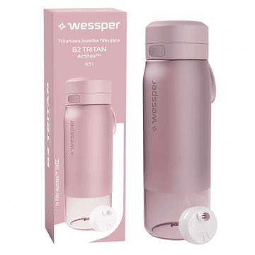 Wessper WES273-700-PK roza tritan boca s filterom 700 ml
