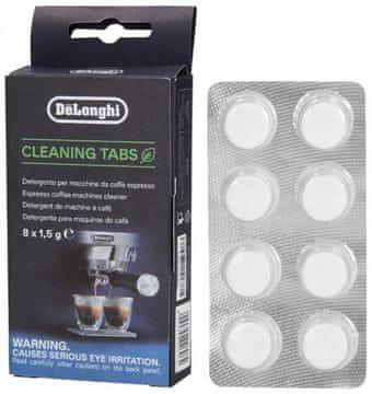 De'Longhi Tabletke za čišćenje aparata za kavu DELONGHI DLSC552 8 kom.