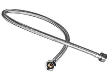 Čelično pleteno priključno crijevo GW 3/8” x GW 3/8” 30 cm Inox