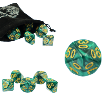 RGFK RPG kockice Desetoročne D10 kockice 00-90 Putnički amulet