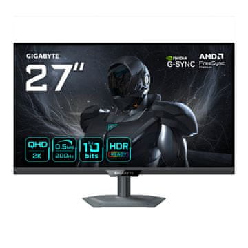 Gigabyte LED 27 G27Q20 monitor 200Hz (210Hz O/C)