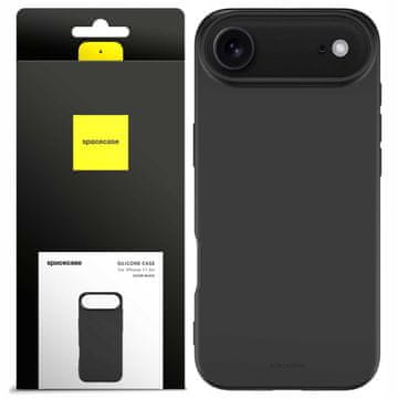 Silikonska maskica Spacecase 3.0 za iPhone 17 Air crna