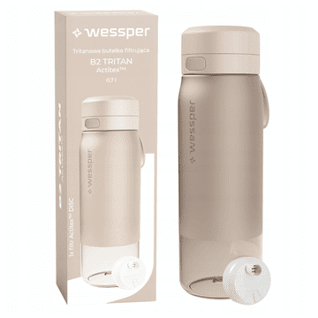Wessper Tritan boca s filterom WES273-700-BG bež 700ml
