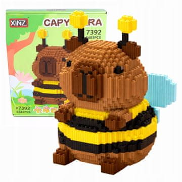 IB Kapibara pčela građevinski blokovi 3483el 3D velika DIY figura