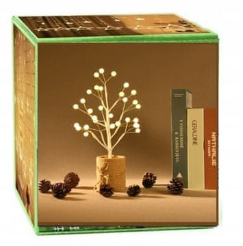 Božićni ukras, LED drvce, osvijetljeno, XXL 35CM, Božić