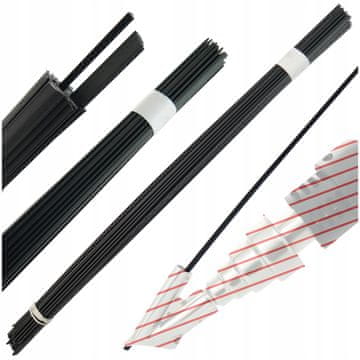 PELD vezivo crno 100g (PE-LD) Set traka i trokuta