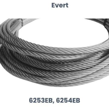 AXZ s.r.o. Zamjena za Evert: Čelični kabel za dizanje Evert 6253EB, 6254EB