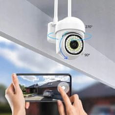 Vanjska WiFi IP kamera s 4x zumom, SD kupolom i Full HD 1080P
