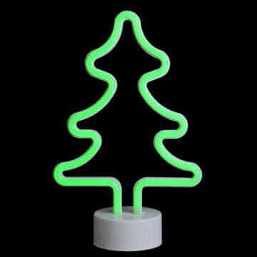 DZ 3D LED NEONSKA NOĆNA LAMPA S BOŽIĆNIM DRVCEM KAO POKLON