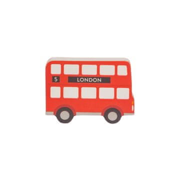 Sass & Belle CRVENI AUTOBUS - Drvena kvaka za namještaj marke