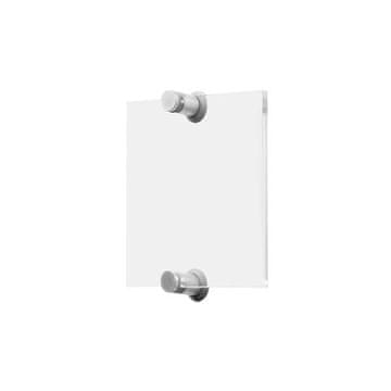 Elitna A5/A6 natpisna ploča za vrata (148x148 mm) s odstojnicima