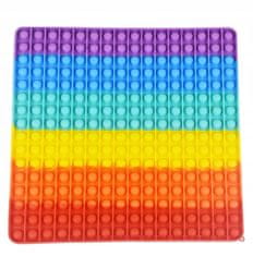 LandToys Veliki popit šareni push balon POP IT kvadratni XXL 30 x 30