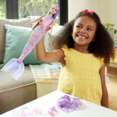 Barbie 3 u 1 Čarobna vilinska princeza sirena lutka JCP74