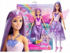 Barbie 3 u 1 Čarobna vilinska princeza sirena lutka JCP74