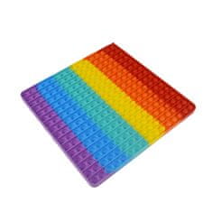 LandToys Veliki popit šareni push balon POP IT kvadratni XXL 30 x 30