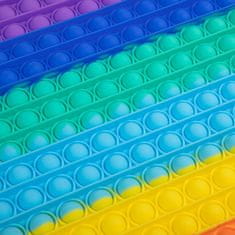 LandToys Veliki popit šareni push balon POP IT kvadratni XXL 30 x 30