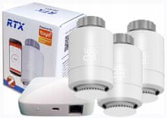 RTX 3x termostatska glava + ZigBee LAN pristupnik TUYA SET3
