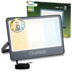 LUMILED LED reflektor trinox 200W 22000lm cct IP66 sivi lumined