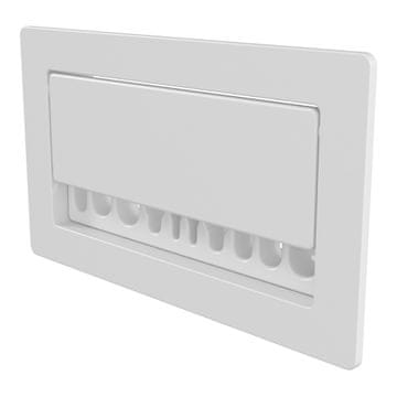 Awenta KPTV55 Organizator TV kabela, Poklopac za rtv kabel, Bijeli