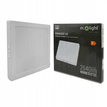 LED Downlight N/T kvadratni 24W 4000K bijeli DL-1