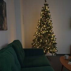 Umjetna božićna jelka smreka s češerima 220 cm [CHOINKA6]
