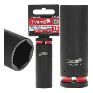 Tvardy Dugi udarni nasadni ključ 1/2" 6-kraki 18 mm CR-MO (6/72)