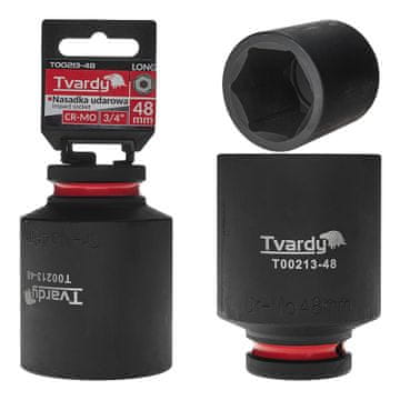 Tvardy Dugi udarni nasadni ključ 3/4" 6-kraki 48 mm CR-MO (1/12)