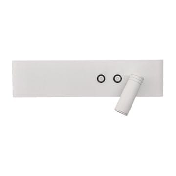 Desna zidna lampa Resort 10W + 3W LED 4000K bijela
