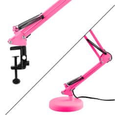 LUMILED Tobi Pink Lumiled E27 stolna lampa za crtanje + grlo za stol