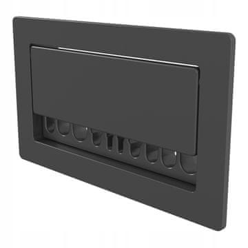 Awenta KPTV55 Organizator TV kabela, poklopac rtv kabela, crni