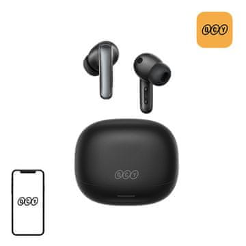 QCY QCY Melobuds N65 Bežične slušalice (crne)
