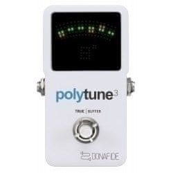 slomart TC Electronic POLYTUNE 3 Nožni pedala za uglasitev, bijela