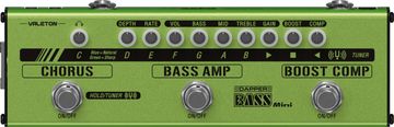 slomart Valeton Dapper Bass Mini bas gitarski multiefekt pedala