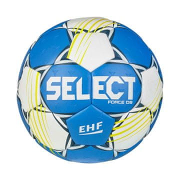 slomart Select HB Force DB v25 rukometna lopta, veličina 3, plavo-bijela