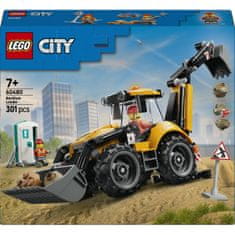 LEGO 60480 CITY Žuti bager s utovarivačem
