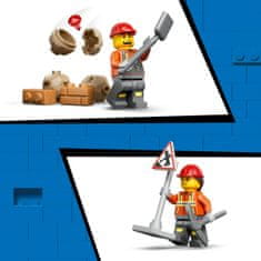 LEGO 60480 CITY Žuti bager s utovarivačem