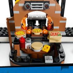 LEGO 60496 CITY Pizzeria s brzim dostavnim vozilima